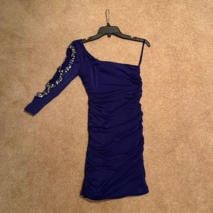 Blue formal dress size S
